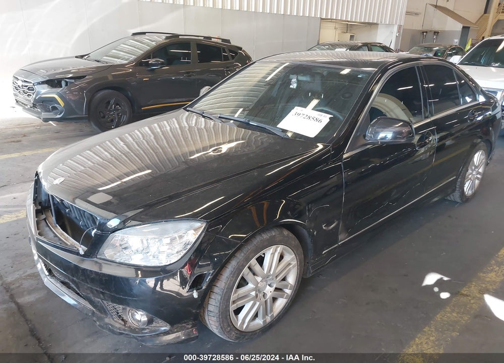 2009 MERCEDES-BENZ C 300 LUXURY/SPORT VIN: WDDGF54X89F205664