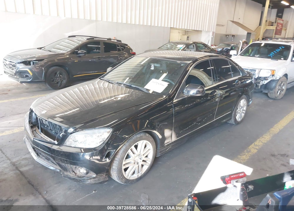 2009 MERCEDES-BENZ C 300 LUXURY/SPORT VIN: WDDGF54X89F205664