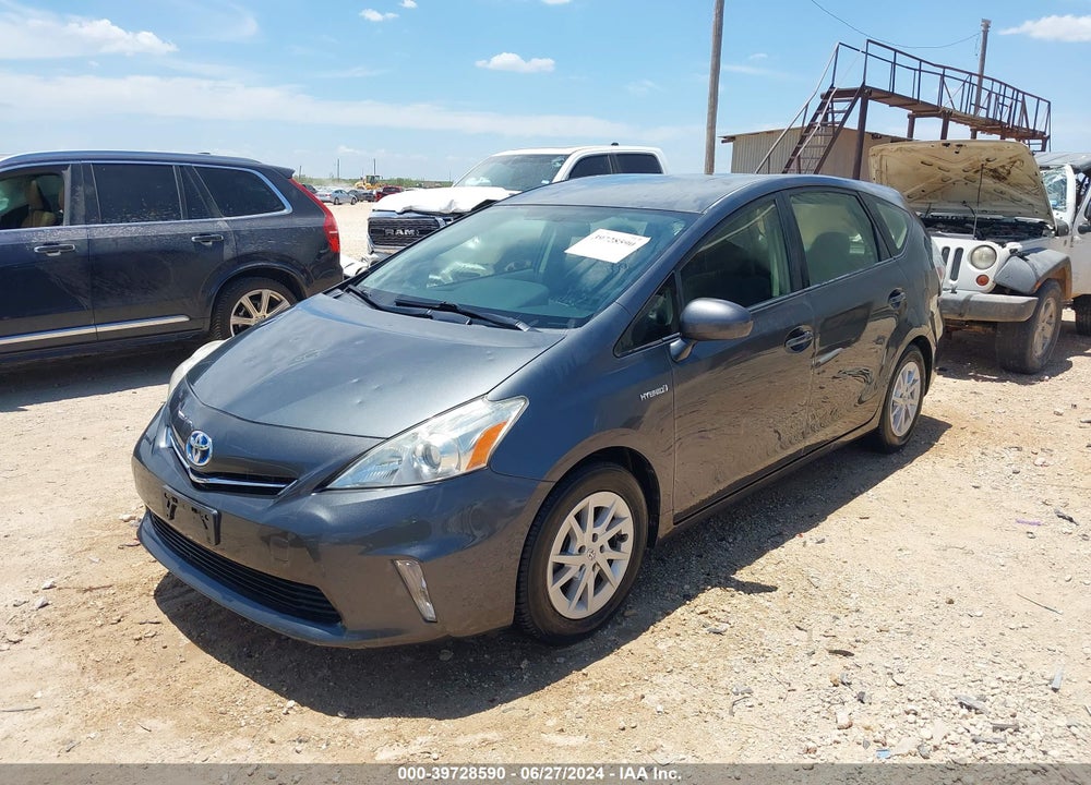 2012 TOYOTA PRIUS V THREE VIN: JTDZN3EU8C3140368