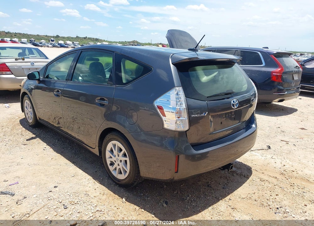 2012 TOYOTA PRIUS V THREE VIN: JTDZN3EU8C3140368