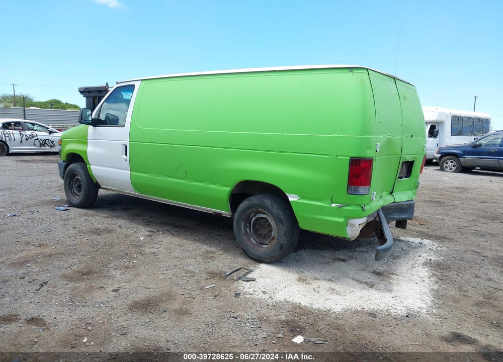 2008 FORD E-150 COMMERCIAL/RECREATIONAL VIN: 1FTNE14W58DB42585