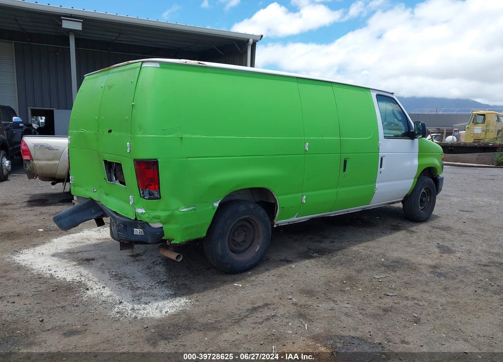 2008 FORD E-150 COMMERCIAL/RECREATIONAL VIN: 1FTNE14W58DB42585