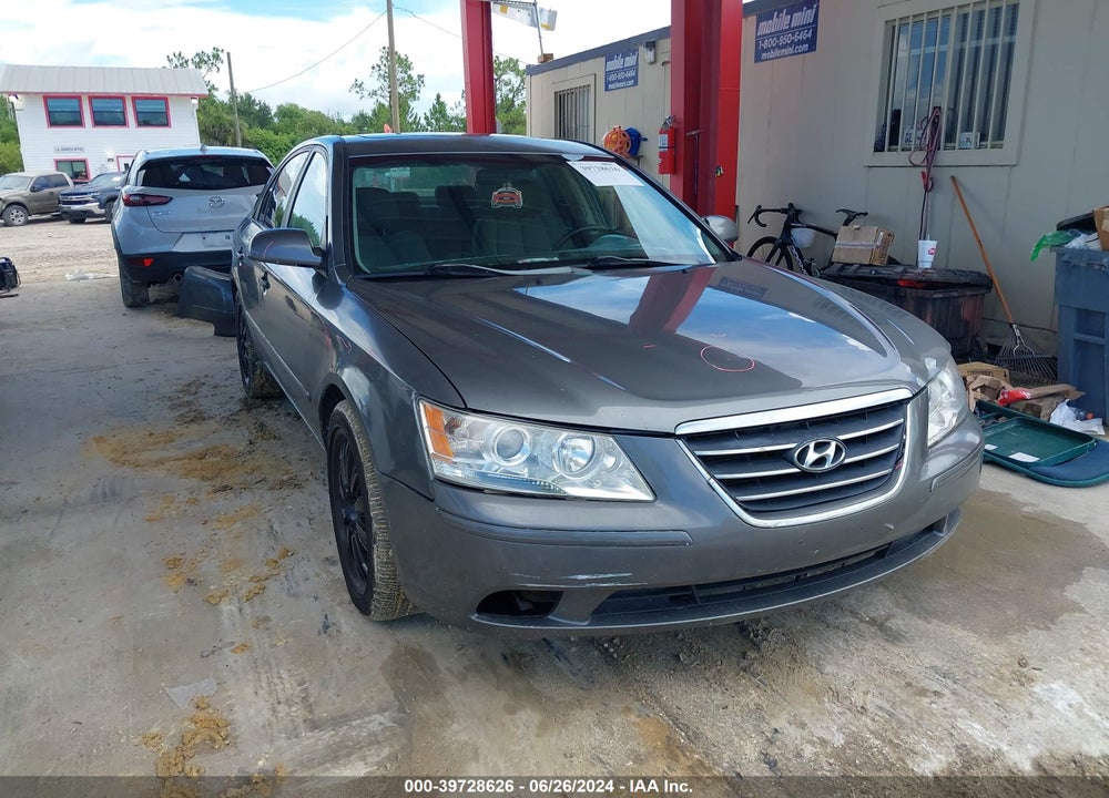 2009 HYUNDAI SONATA GLS V6 VIN: 5NPET46F09H461179