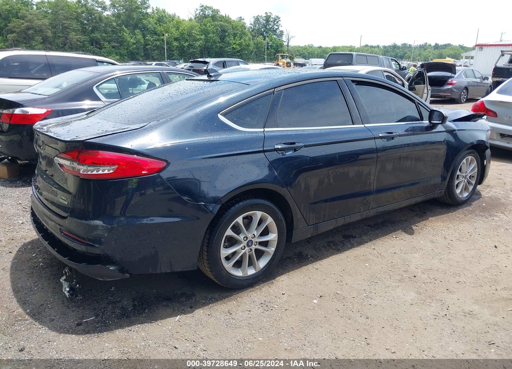2020 FORD FUSION SE VIN: 3FA6P0HD3LR255846
