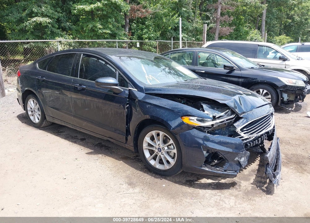 2020 FORD FUSION SE VIN: 3FA6P0HD3LR255846