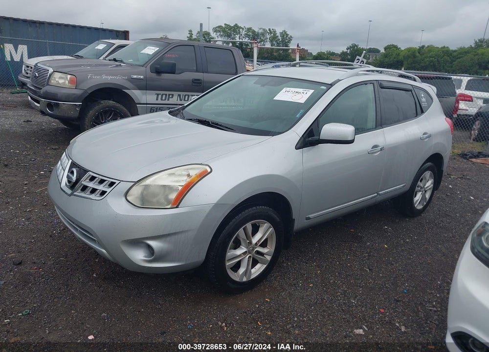 2012 NISSAN ROGUE SV VIN: JN8AS5MT8CW608628