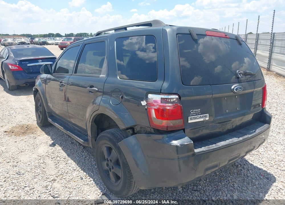2008 FORD ESCAPE XLT VIN: 1FMCU03Z28KE64639