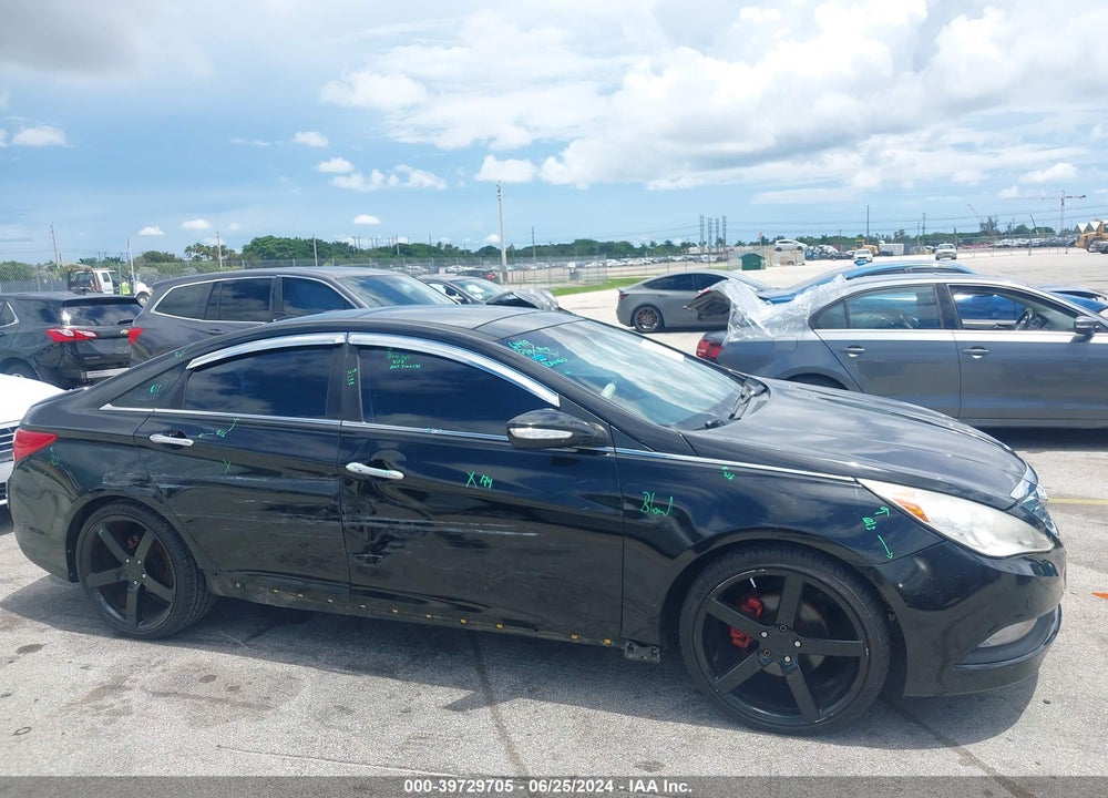 2014 HYUNDAI SONATA LIMITED VIN: 5NPEC4AC5EH910430