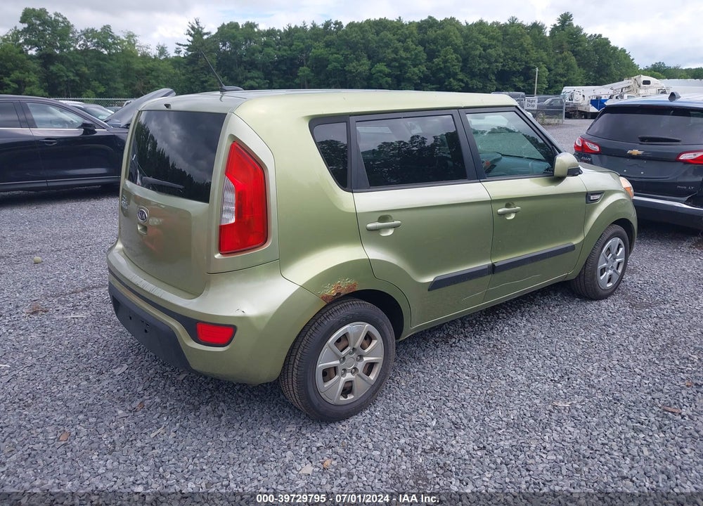 2012 KIA SOUL VIN: KNDJT2A5XC7463079