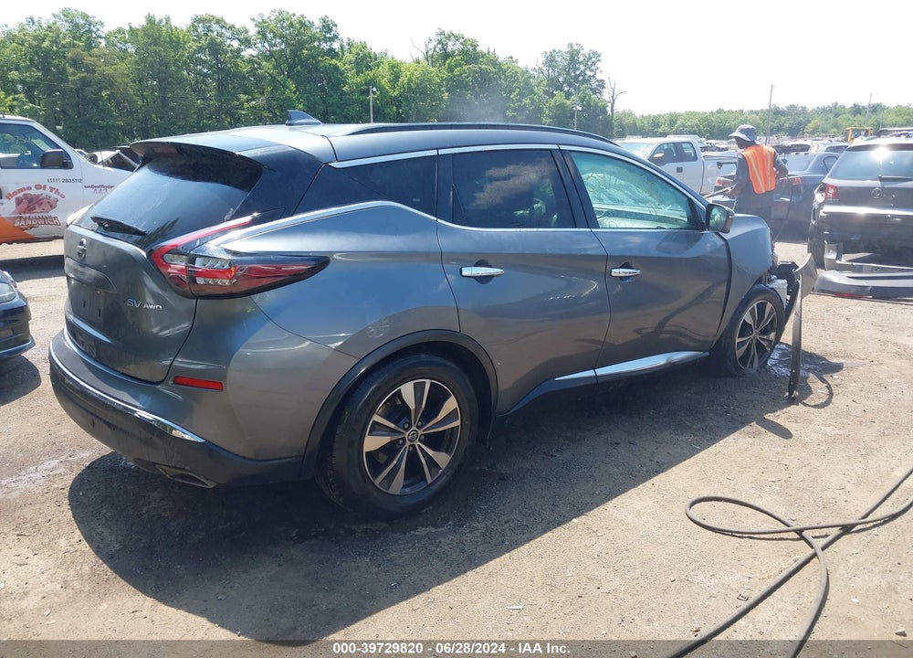 2019 NISSAN MURANO SV VIN: 5N1AZ2MS7KN150092