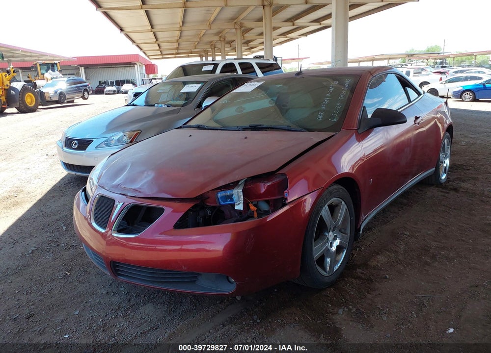 2008 PONTIAC G6 GT VIN: 1G2ZH361384269538