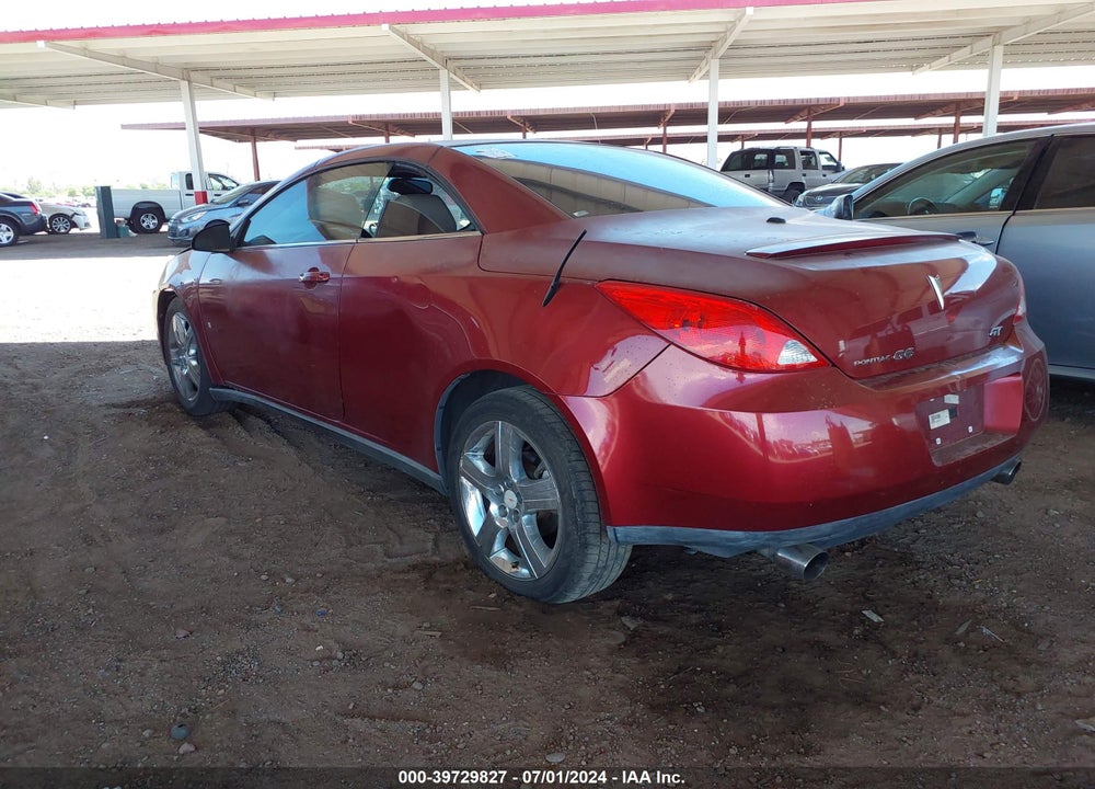2008 PONTIAC G6 GT VIN: 1G2ZH361384269538