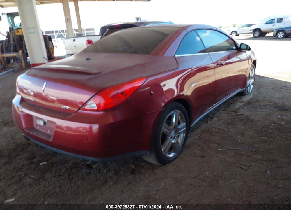 2008 PONTIAC G6 GT VIN: 1G2ZH361384269538