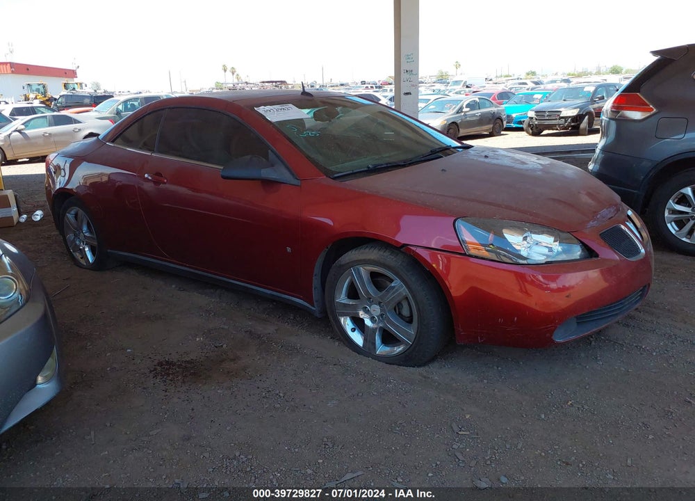 2008 PONTIAC G6 GT VIN: 1G2ZH361384269538