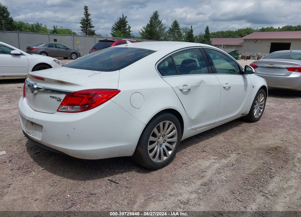 2011 BUICK REGAL CXL OSHAWA VIN: 2G4GR5EC5B9208898