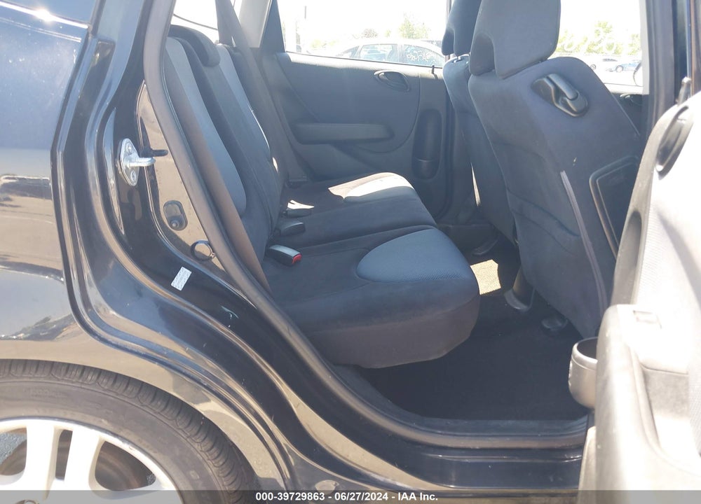 2007 HONDA FIT SPORT VIN: JHMGD38627S015786