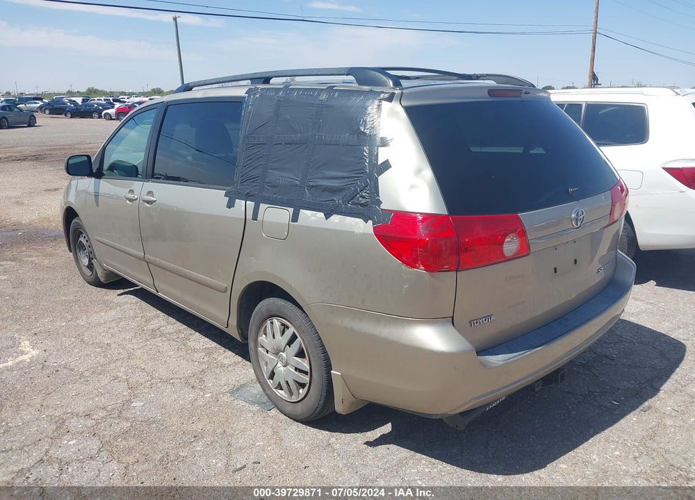 2010 TOYOTA SIENNA LE VIN: 5TDKK4CCXAS330159