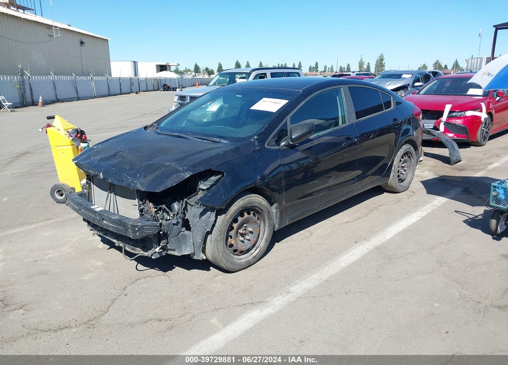 2018 KIA FORTE LX VIN: 3KPFK4A72JE184308