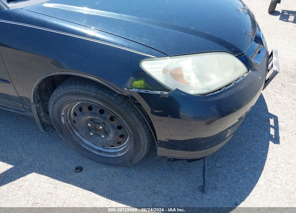 2005 HONDA CIVIC LX VIN: 1HGES16505L000211