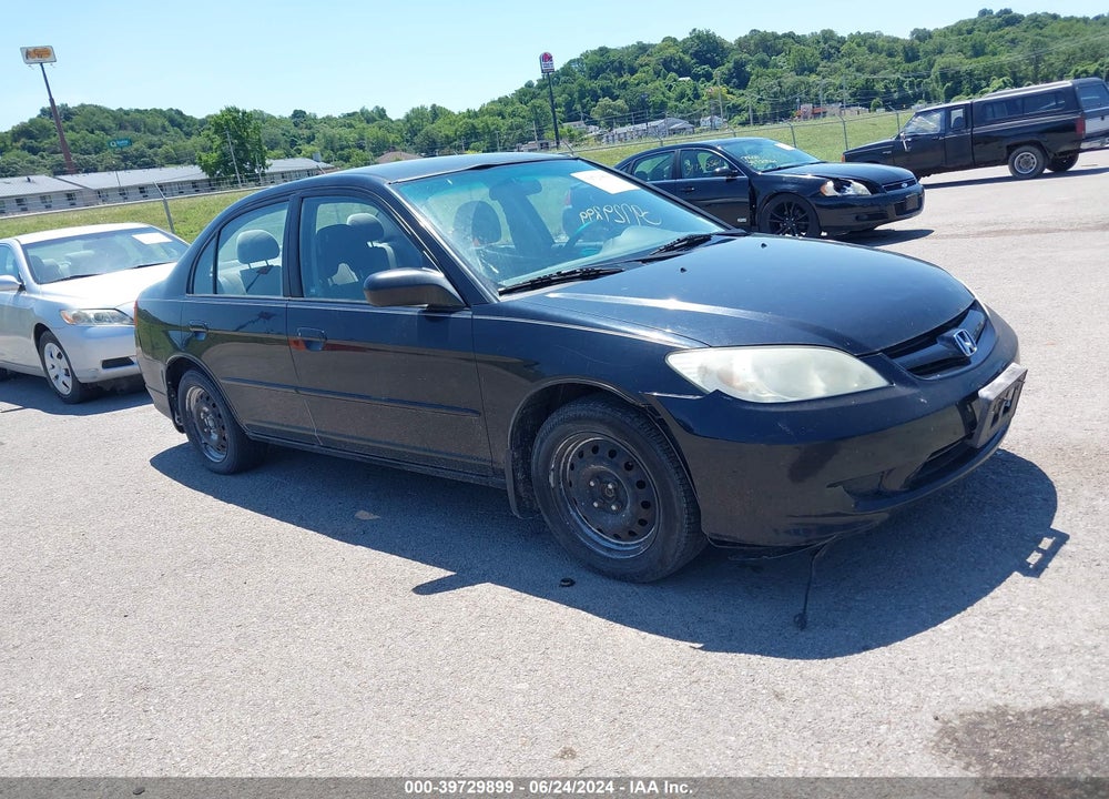 2005 HONDA CIVIC LX VIN: 1HGES16505L000211