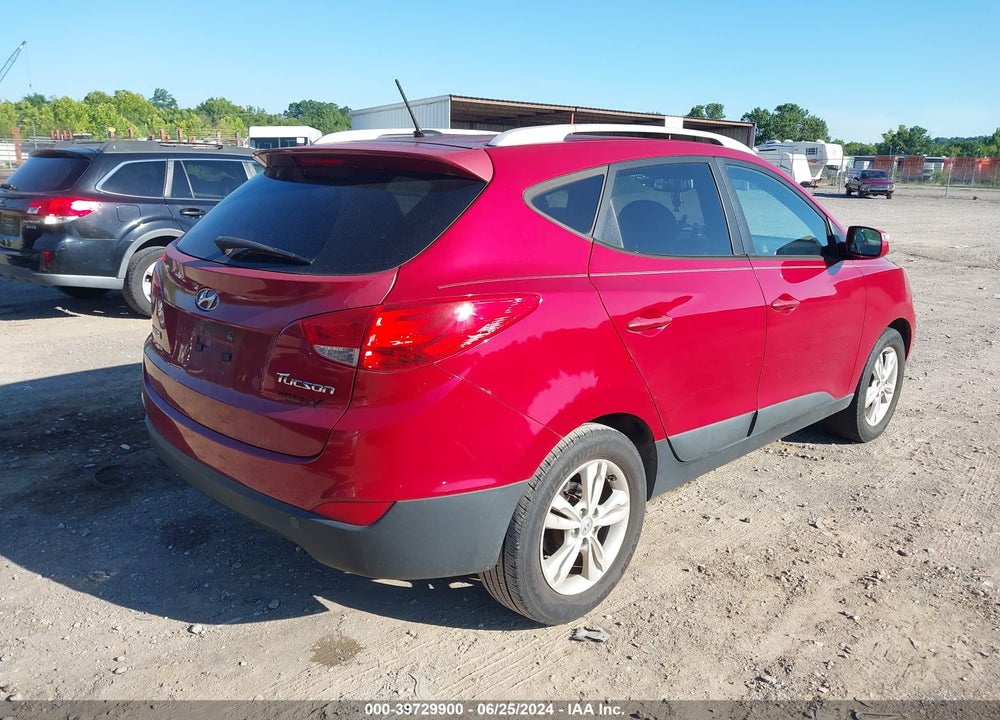 2013 HYUNDAI TUCSON GLS VIN: KM8JU3AC4DU563856