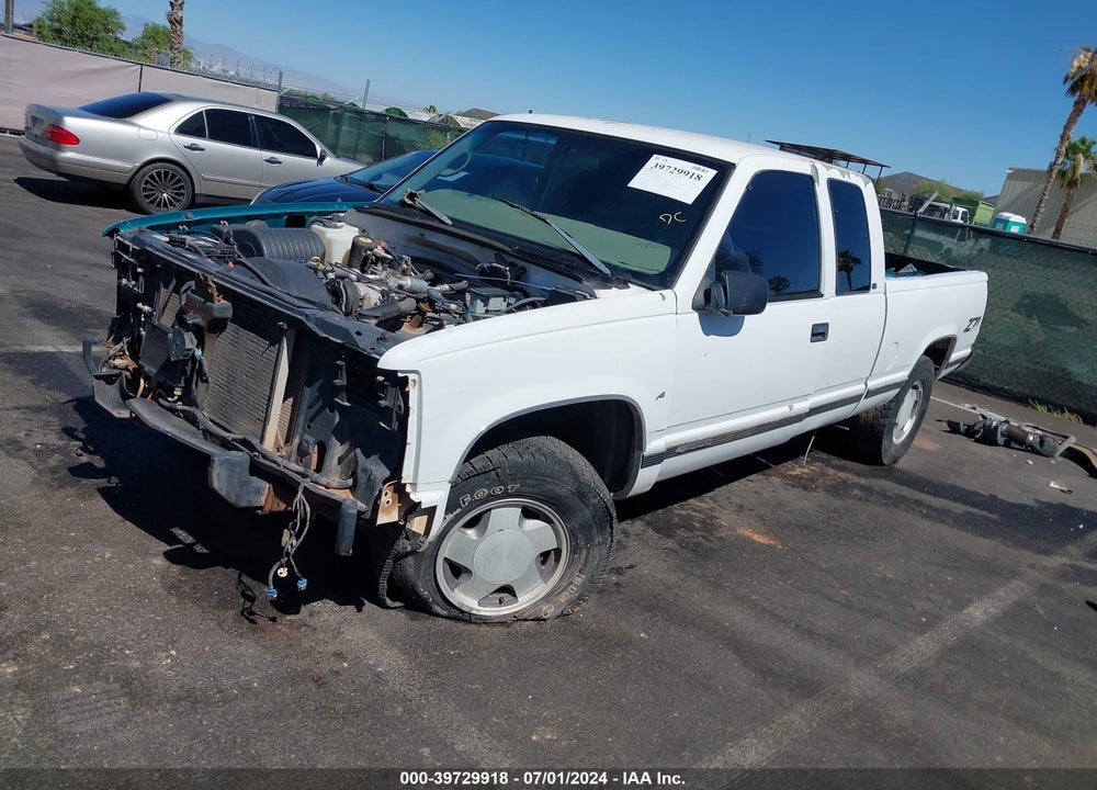 1997 CHEVROLET K1500 FLEETSIDE VIN: 2GCEK19RXV1274874