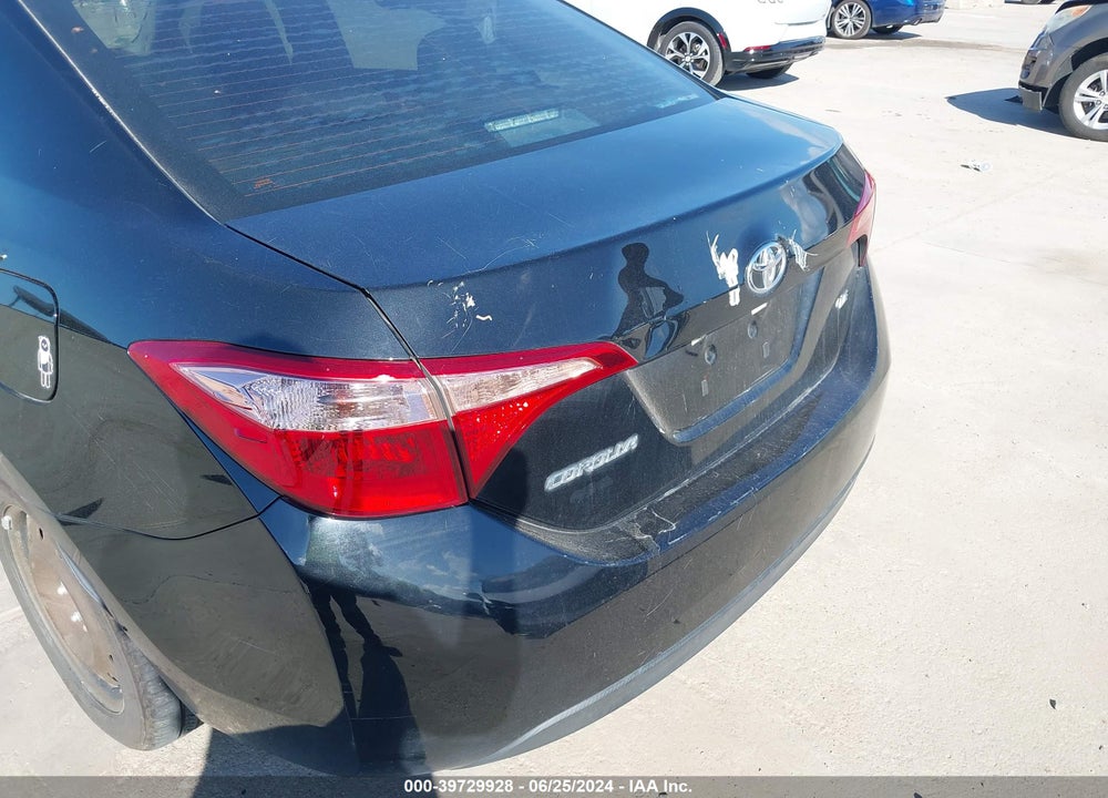 2019 TOYOTA COROLLA LE VIN: 5YFBURHE4KP909837