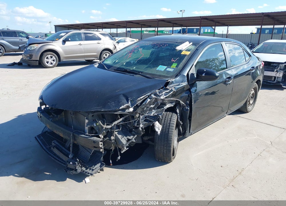 2019 TOYOTA COROLLA LE VIN: 5YFBURHE4KP909837