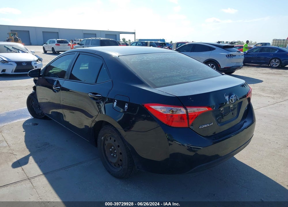2019 TOYOTA COROLLA LE VIN: 5YFBURHE4KP909837