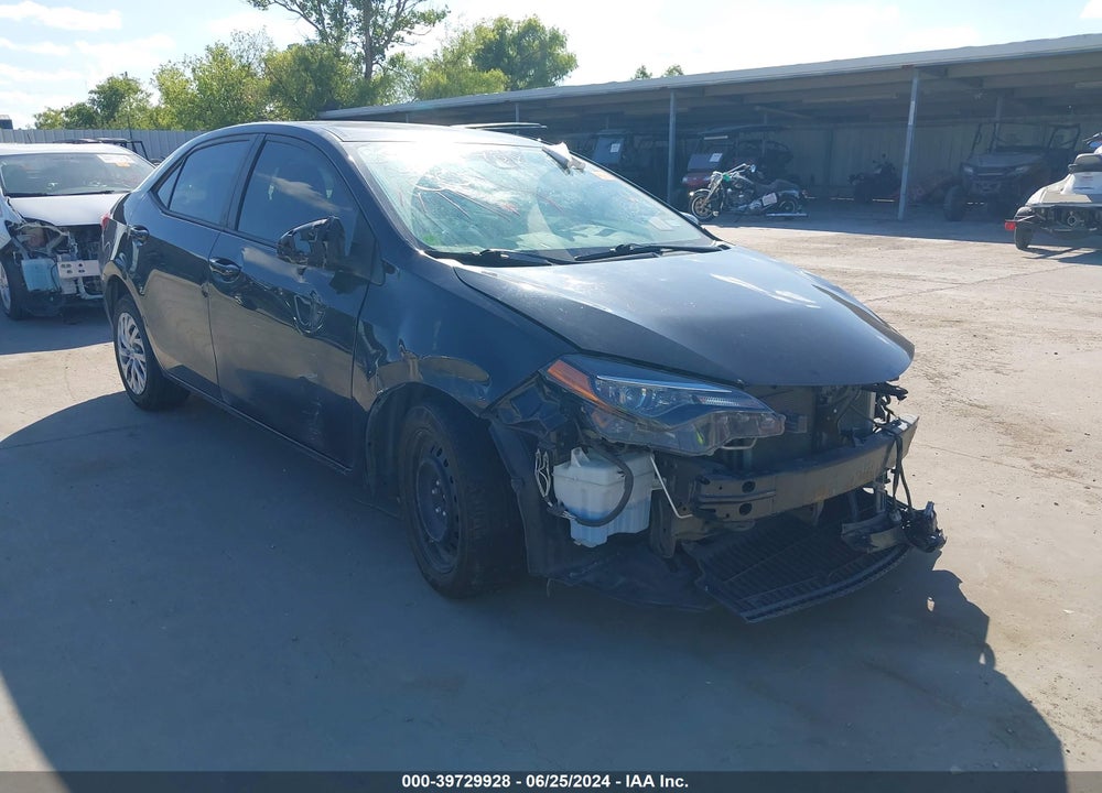 2019 TOYOTA COROLLA LE VIN: 5YFBURHE4KP909837