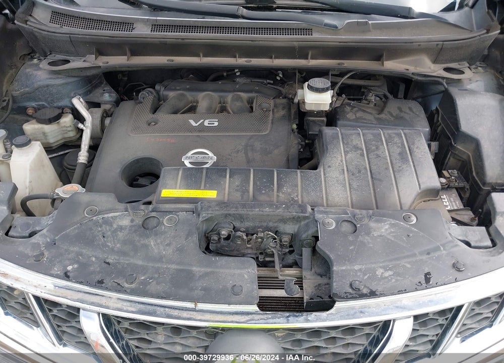 2013 NISSAN MURANO SL VIN: JN8AZ1MW3DW315316