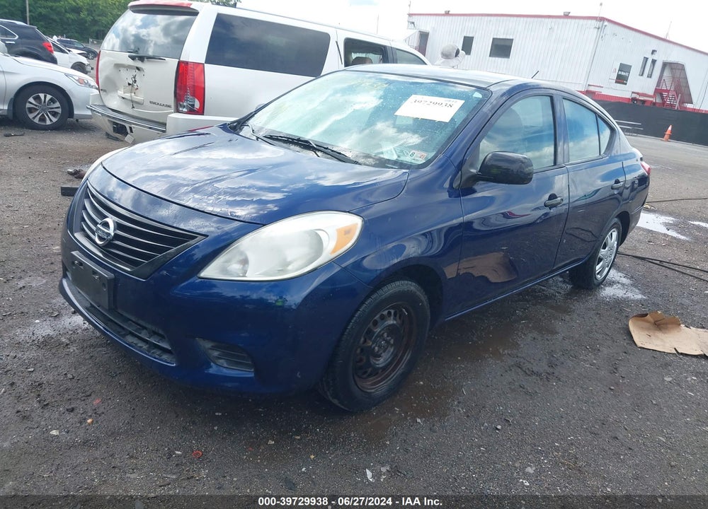 2014 NISSAN VERSA 1.6 S+ VIN: 3N1CN7AP7EL854855