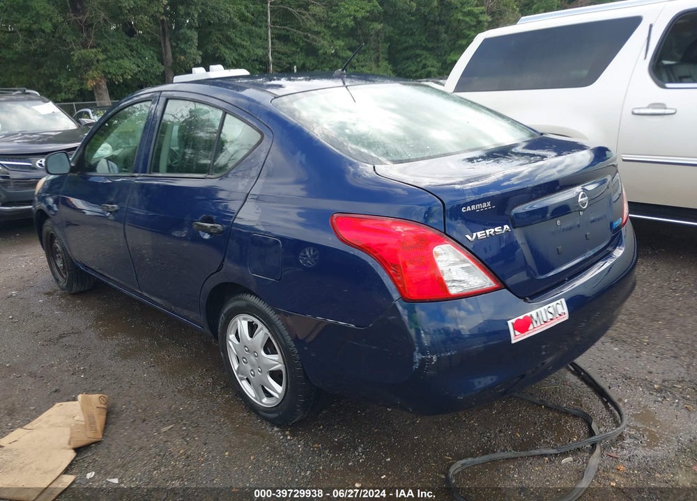 2014 NISSAN VERSA 1.6 S+ VIN: 3N1CN7AP7EL854855