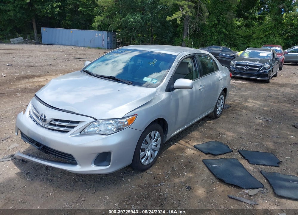 2013 TOYOTA COROLLA LE VIN: 2T1BU4EE1DC978379