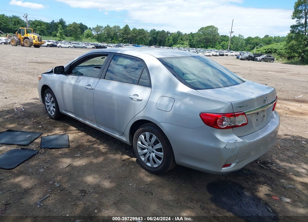 2013 TOYOTA COROLLA LE VIN: 2T1BU4EE1DC978379
