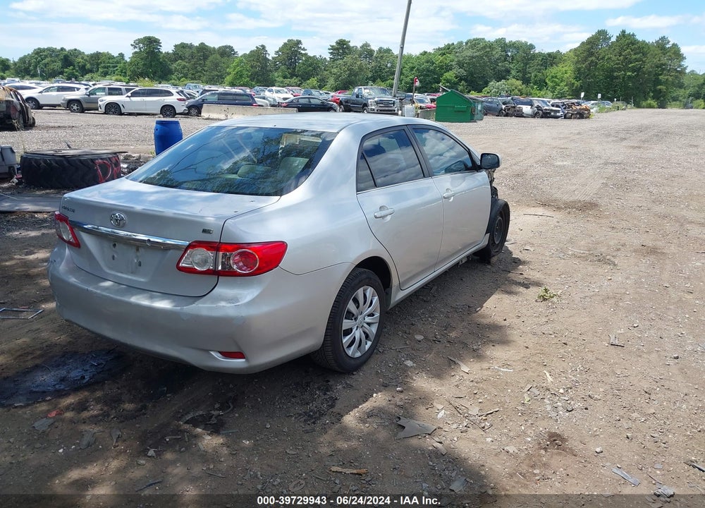 2013 TOYOTA COROLLA LE VIN: 2T1BU4EE1DC978379