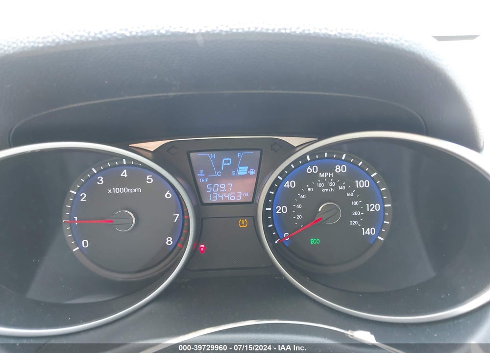 2012 HYUNDAI TUCSON GLS VIN: KM8JUCAC7CU446089