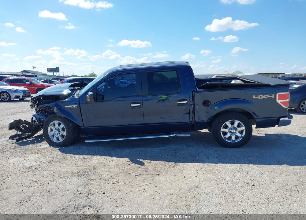 2014 FORD F-150 XLT VIN: 1FTFW1EF9EKG45964