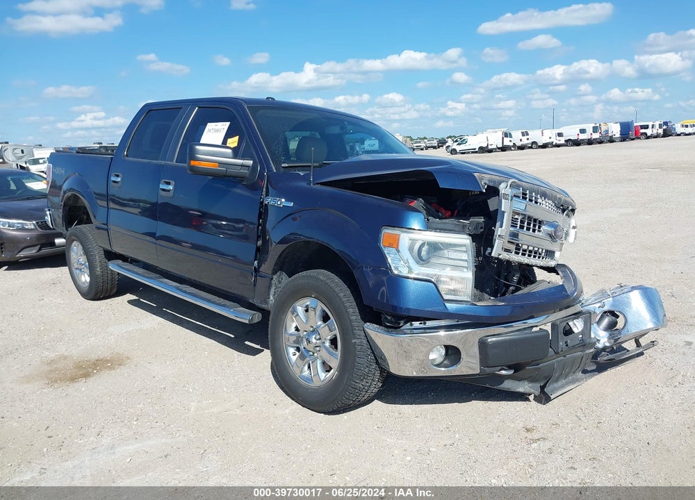 2014 FORD F-150 XLT VIN: 1FTFW1EF9EKG45964