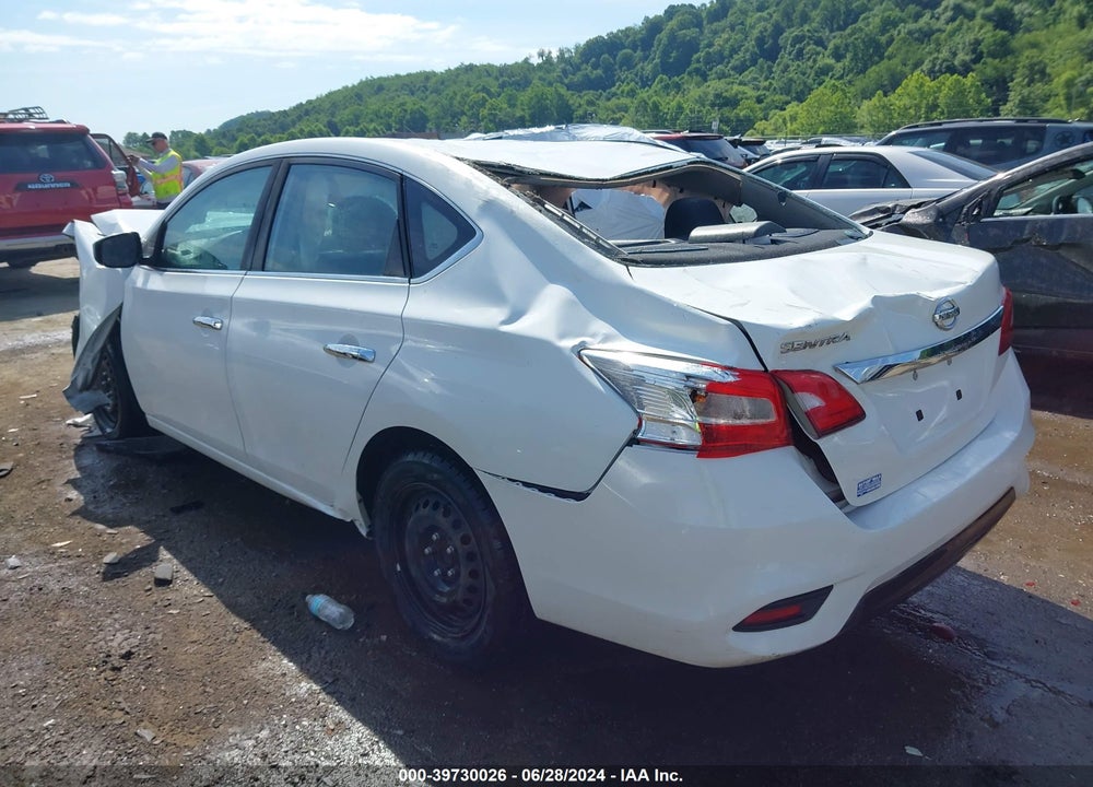 2018 NISSAN SENTRA VIN: 3N1AB7AP7JY315133