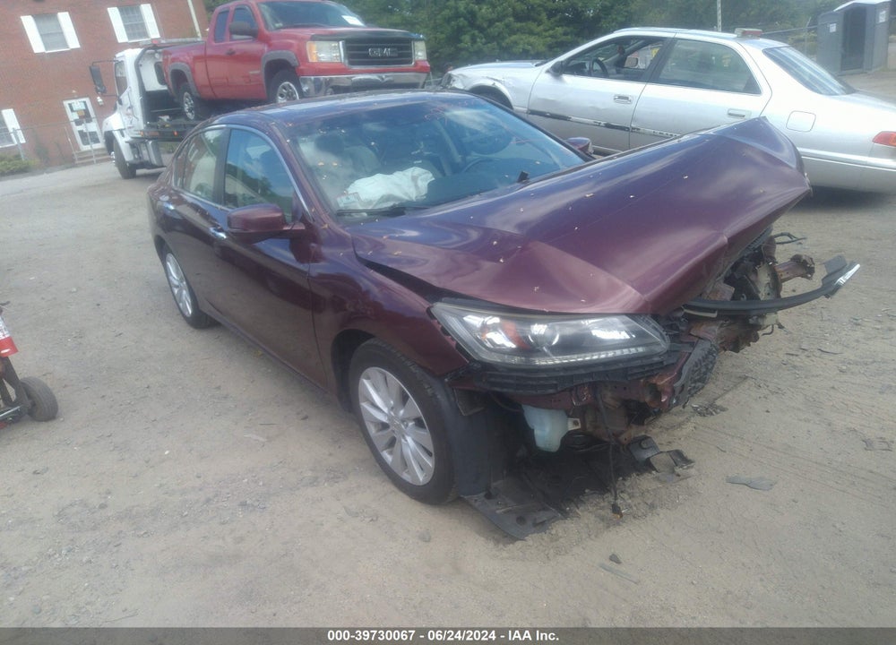 2013 HONDA ACCORD EX-L VIN: 1HGCR2F81DA134237