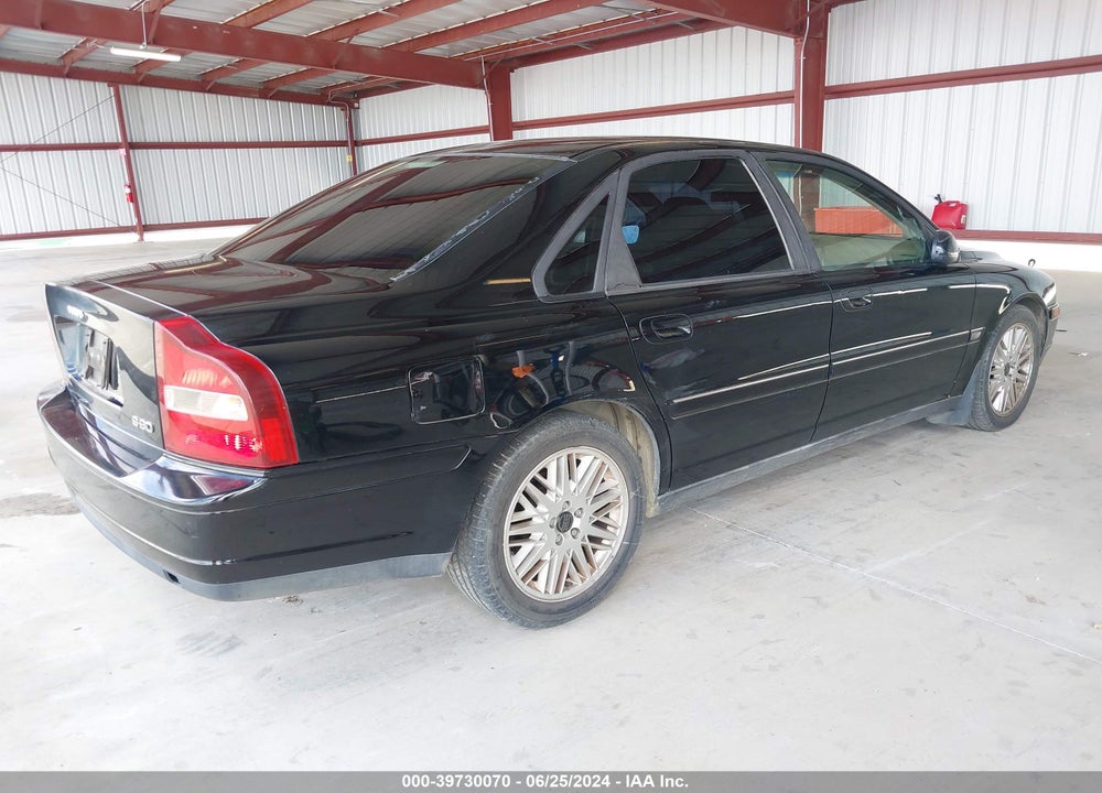 2003 VOLVO S80 2.9 VIN: YV1TS92D531307183