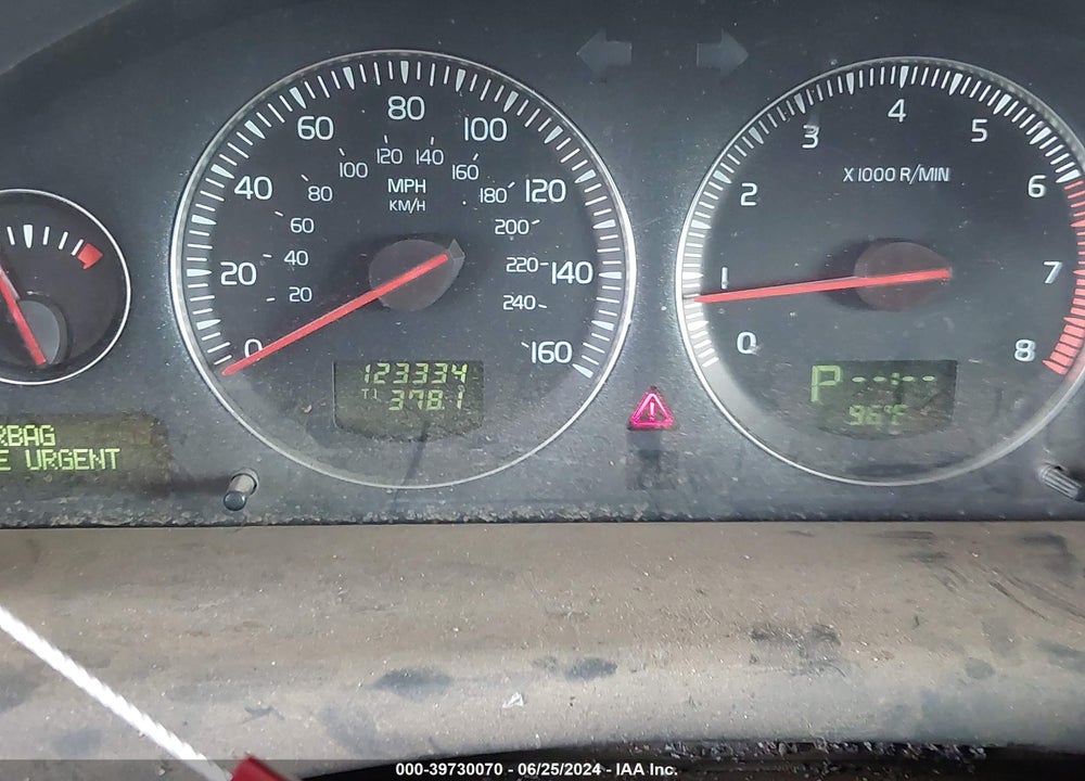 2003 VOLVO S80 2.9 VIN: YV1TS92D531307183