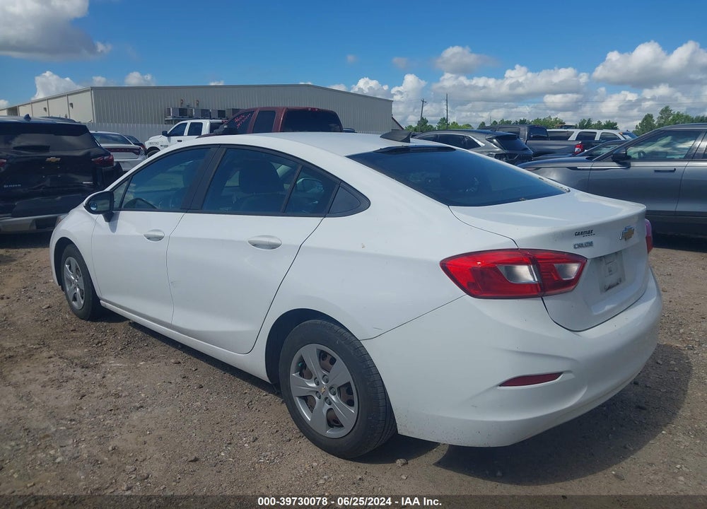 2018 CHEVROLET CRUZE LS AUTO VIN: 1G1BC5SM3J7237791