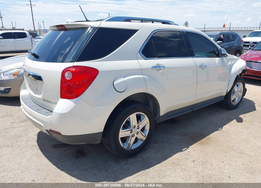 2014 CHEVROLET EQUINOX LTZ VIN: 1GNALDEK2EZ106943