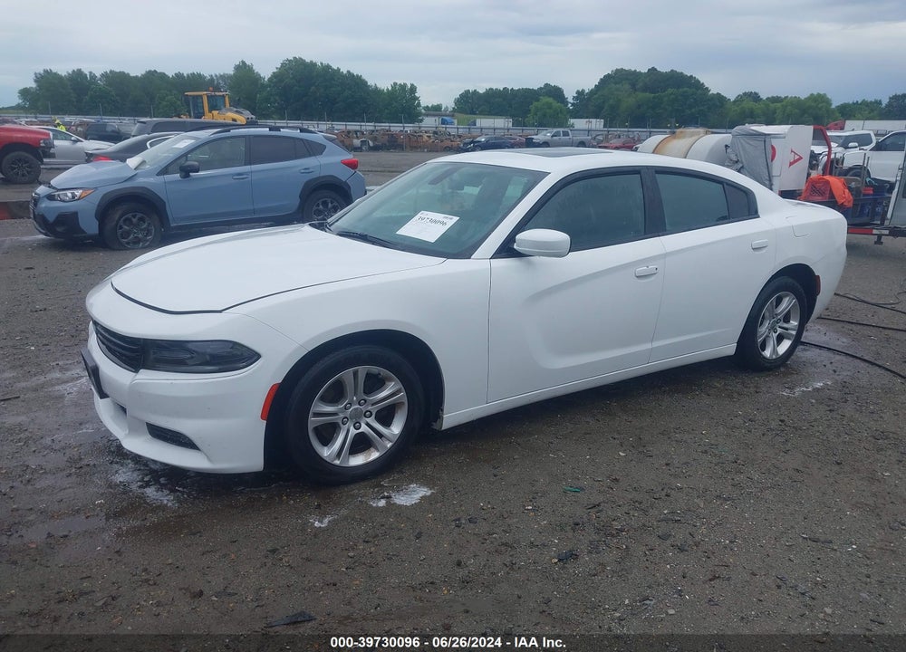 2019 DODGE CHARGER SXT RWD VIN: 2C3CDXBGXKH709929