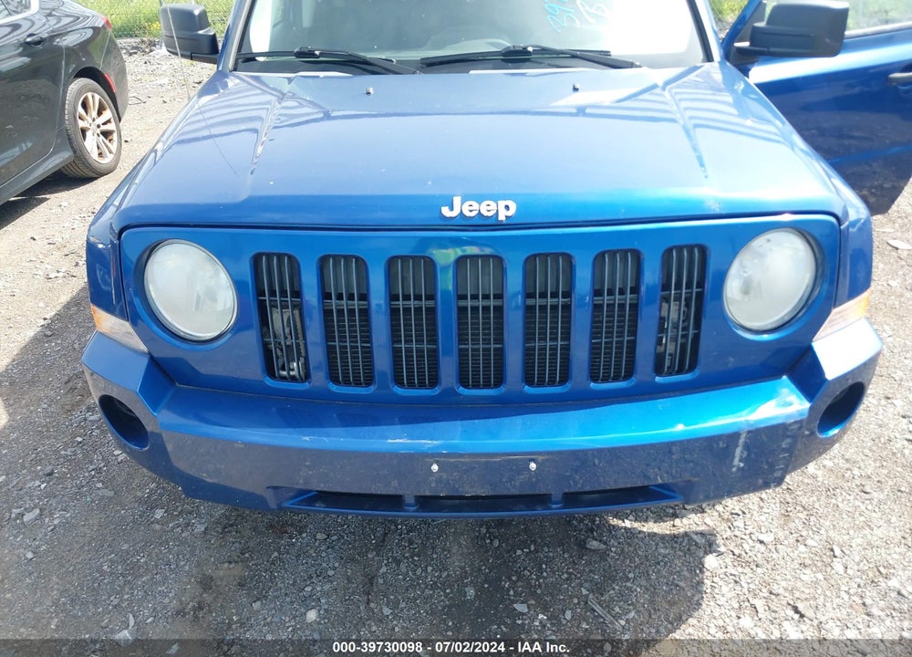2009 JEEP PATRIOT SPORT VIN: 1J8FT28B69D196334