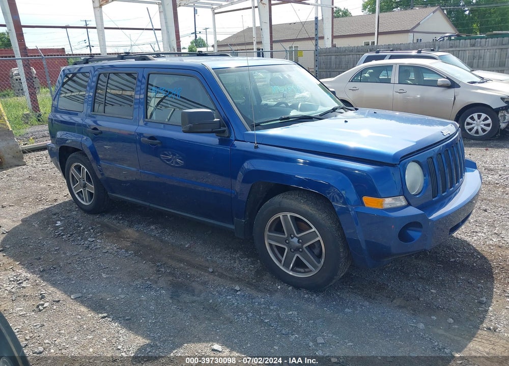 2009 JEEP PATRIOT SPORT VIN: 1J8FT28B69D196334