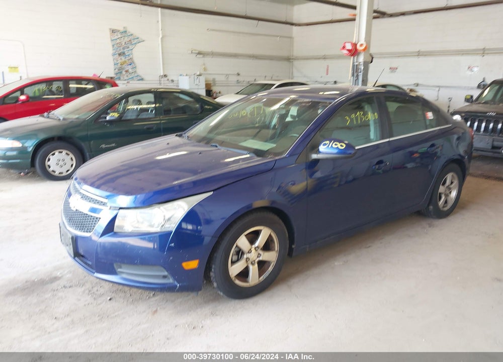 2012 CHEVROLET CRUZE 1LT VIN: 1G1PF5SCXC7219621