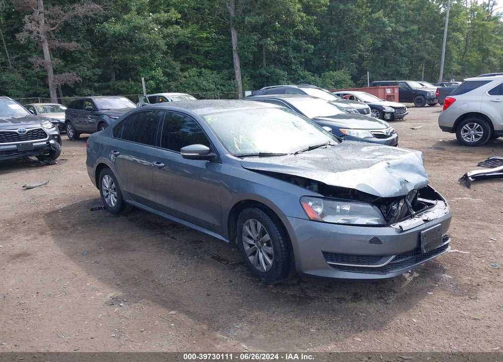 2013 VOLKSWAGEN PASSAT 2.5L S VIN: 1VWAP7A35DC073688